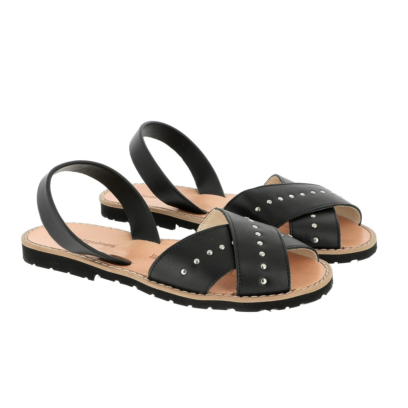 Avarca Rock Cuir Negro