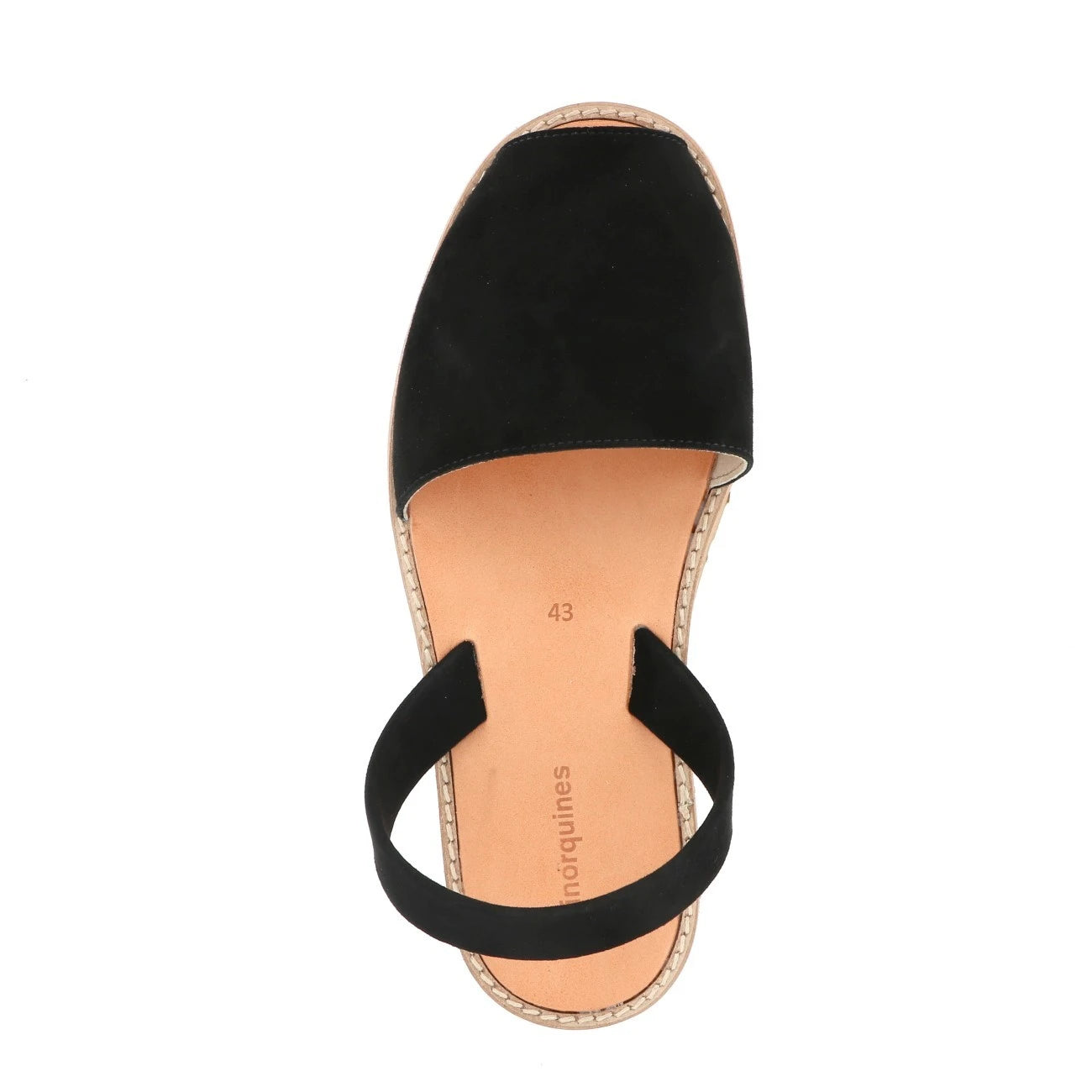 Avarca Daim Negro Homme