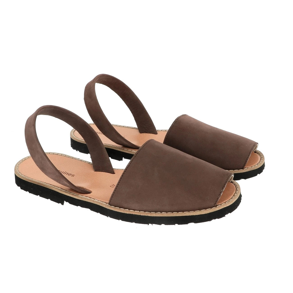 Avarca Nubuck Ébano Hombre