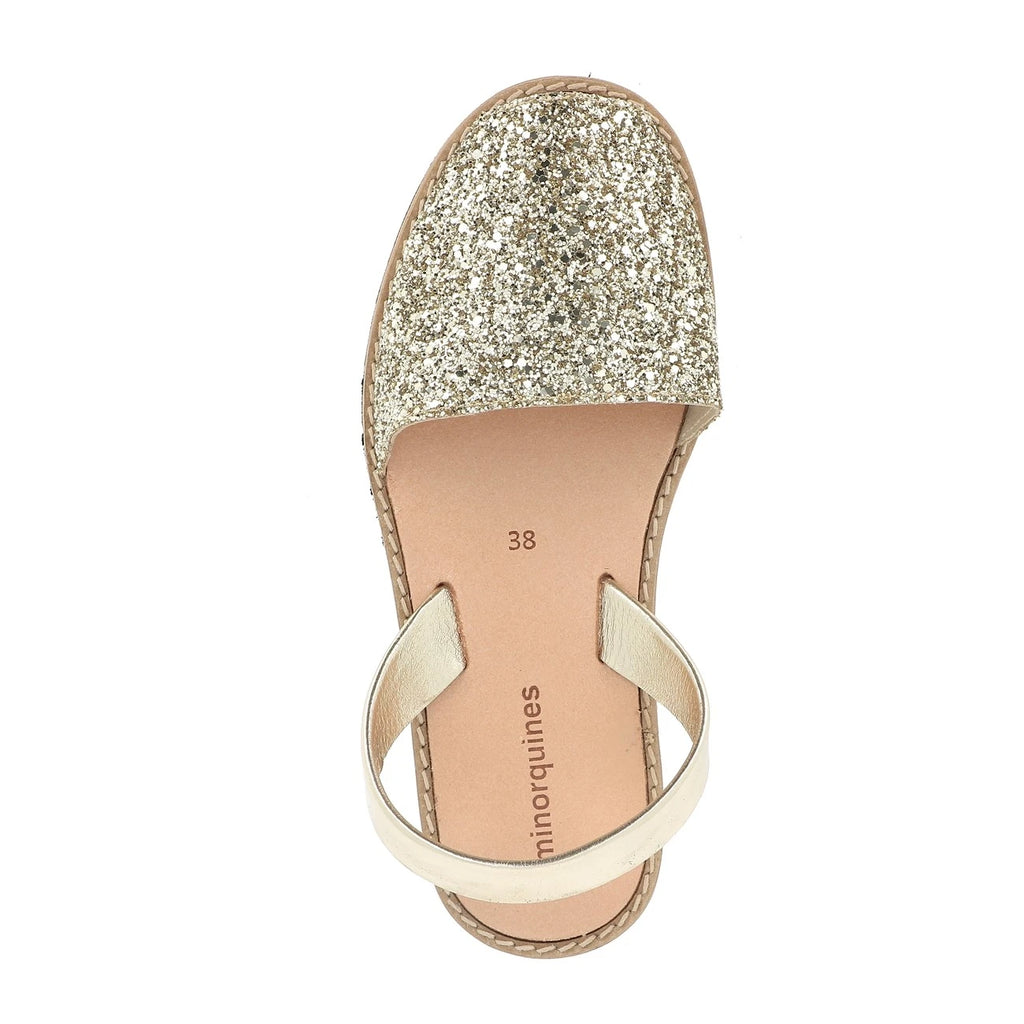Avarca Paillettes Oro