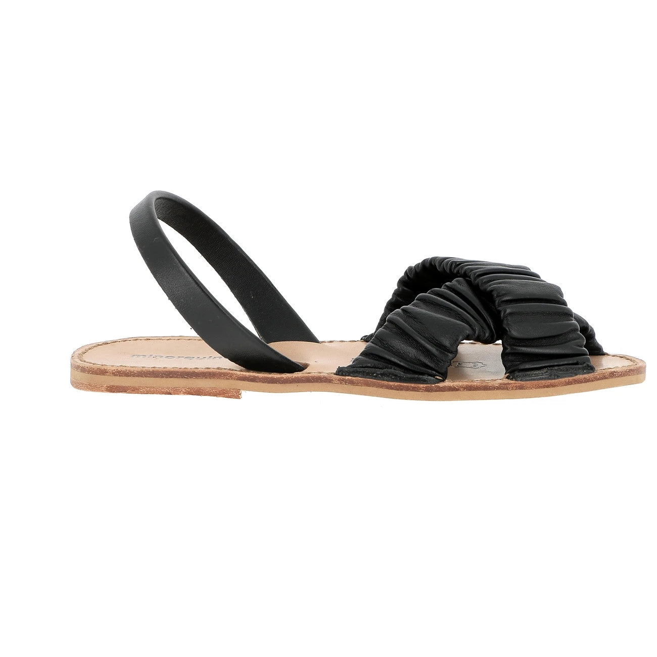 Avarca Neo Illueca Cuir Negro