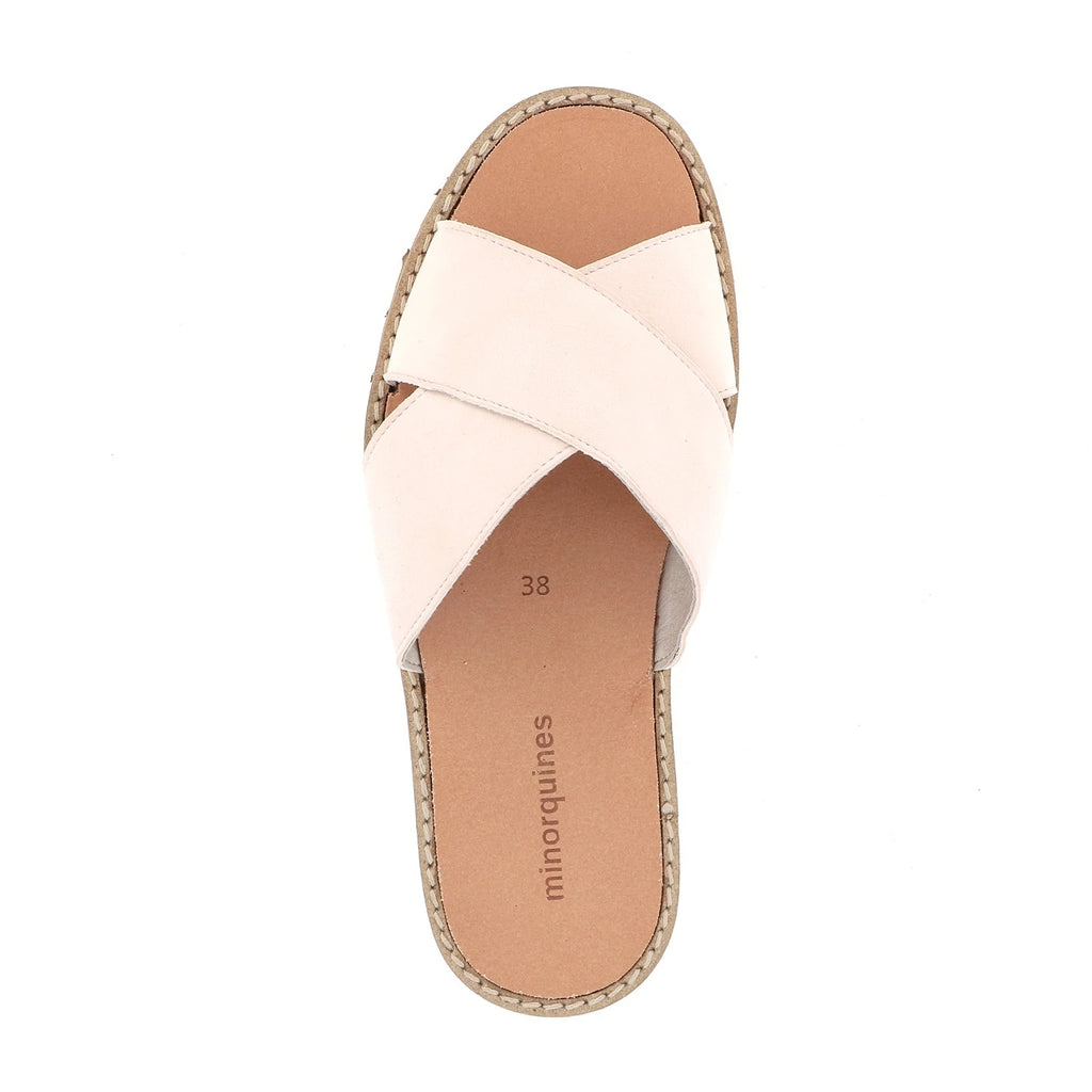 Avarca Mule Ante Rosa