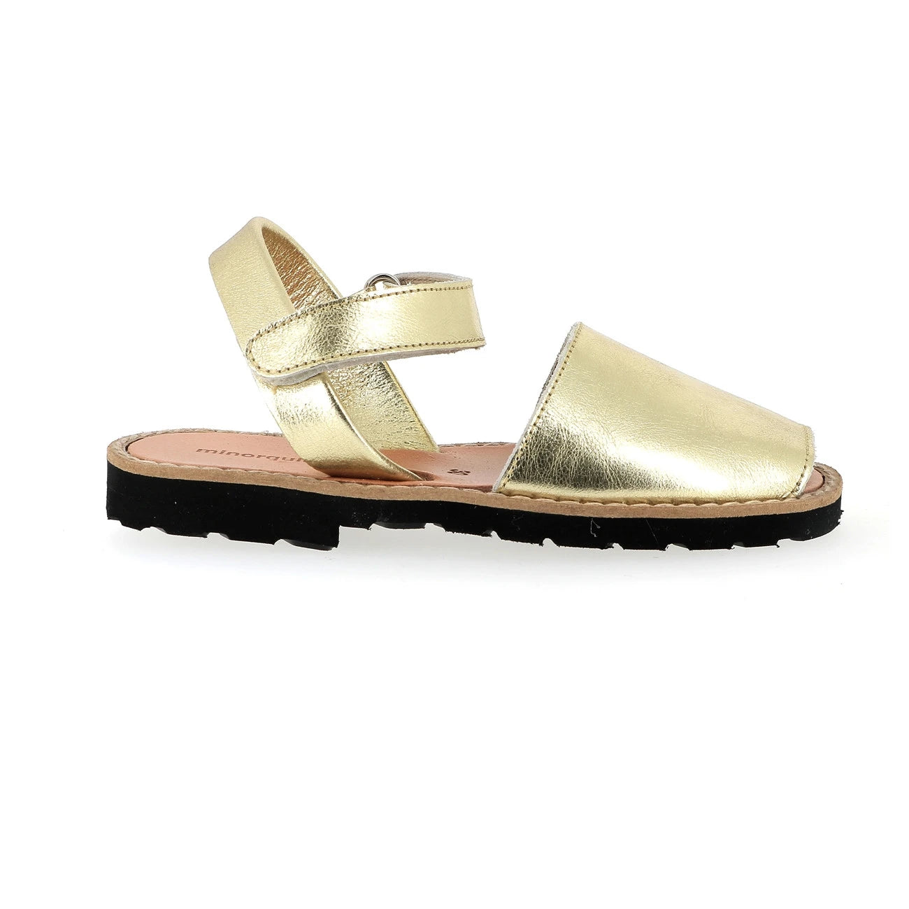Avarca Velcro Metal Oro