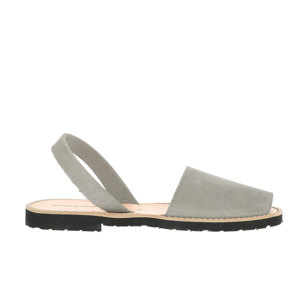 Avarca Nubuck Gris Oscuro Hombre
