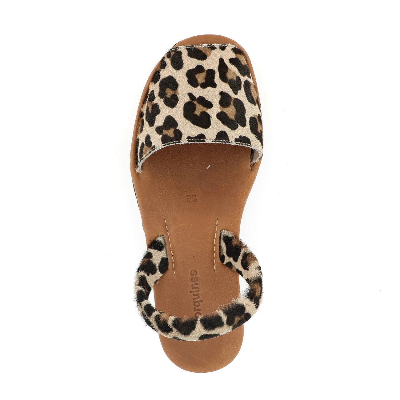 Avarca Platja Cuir Léopard
