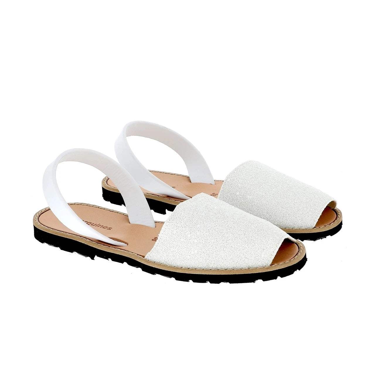 Avarca Brillantina Blanca