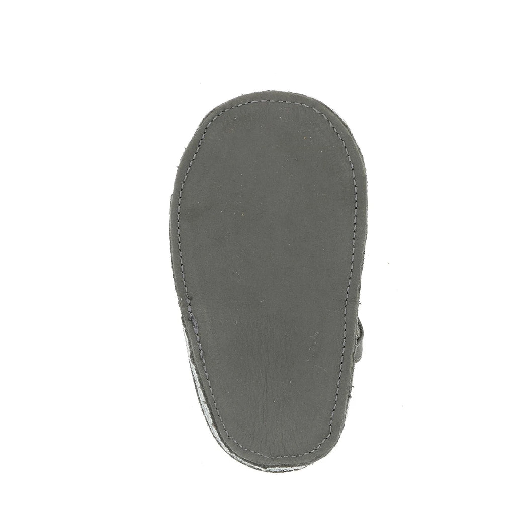 Frailera Bebé Nubuck Gris Oscuro