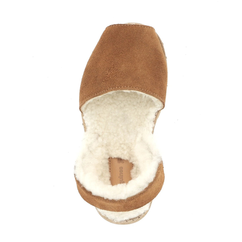 Avarca Mouton Merinos Marron