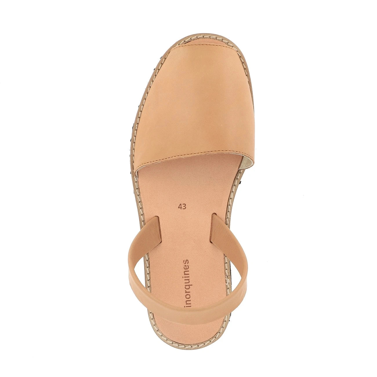 Avarca Cuir Naturel Homme