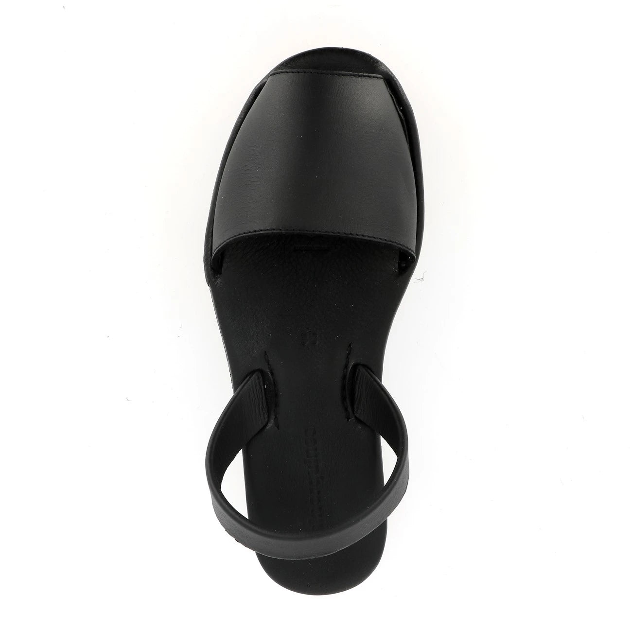 Avarca Platja Plateforme Cuir Negro (tout Negro)