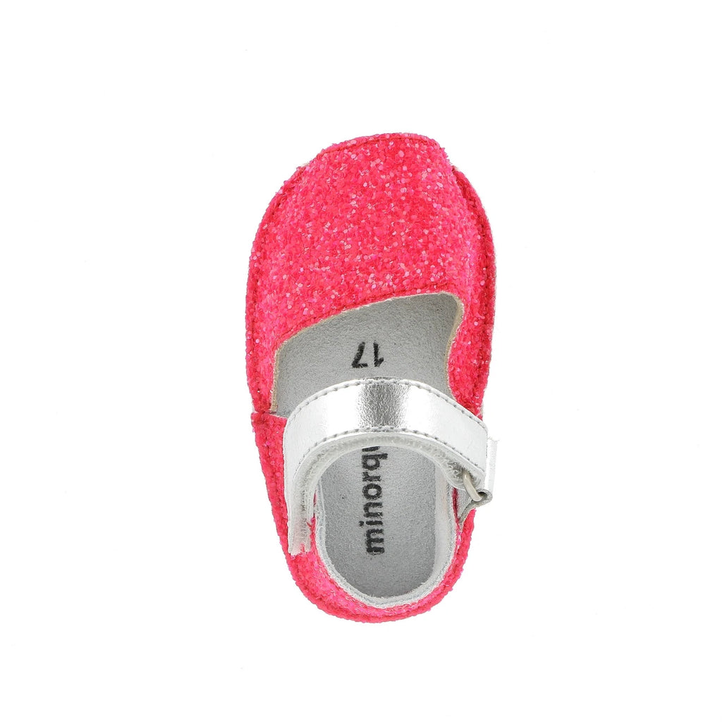 Frailera Baby Purpurina Llama Fluo Fucsia