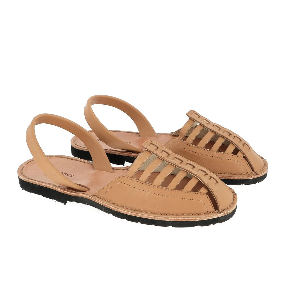 Avarca Santorin Cuir Camel