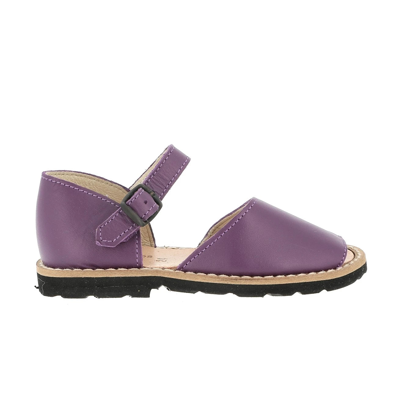 Frailera Anillo Cuero Violeta