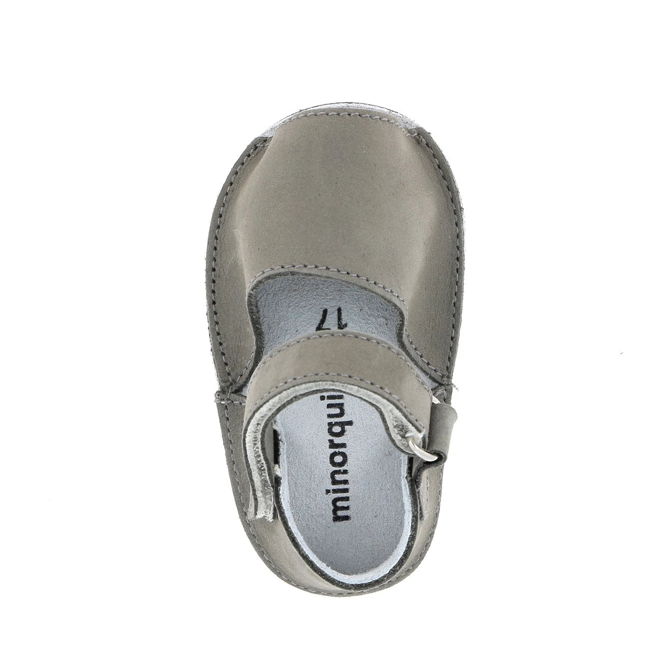 Frailera Bebé Nubuck Gris Oscuro
