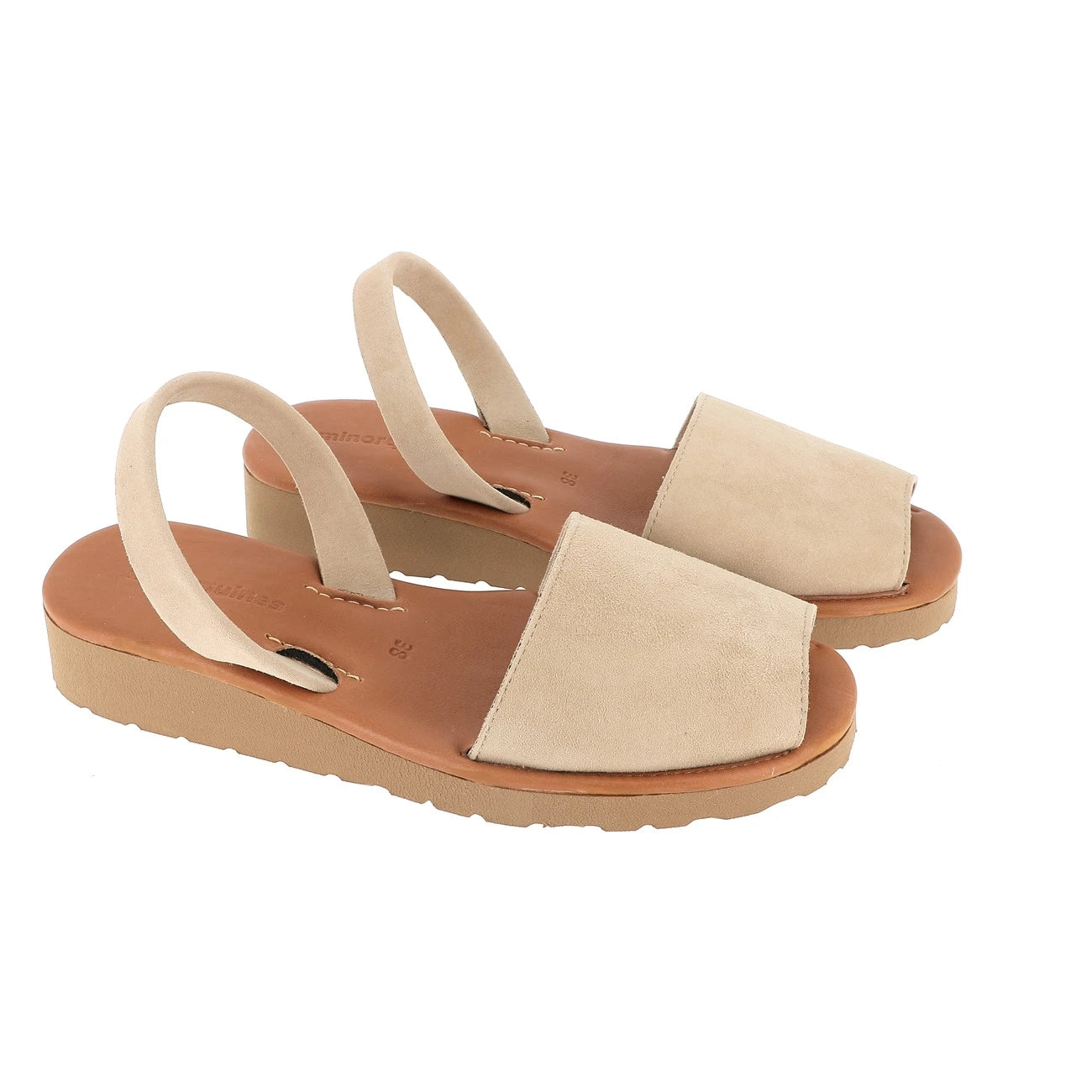 Avarca Platja Daim Taupe