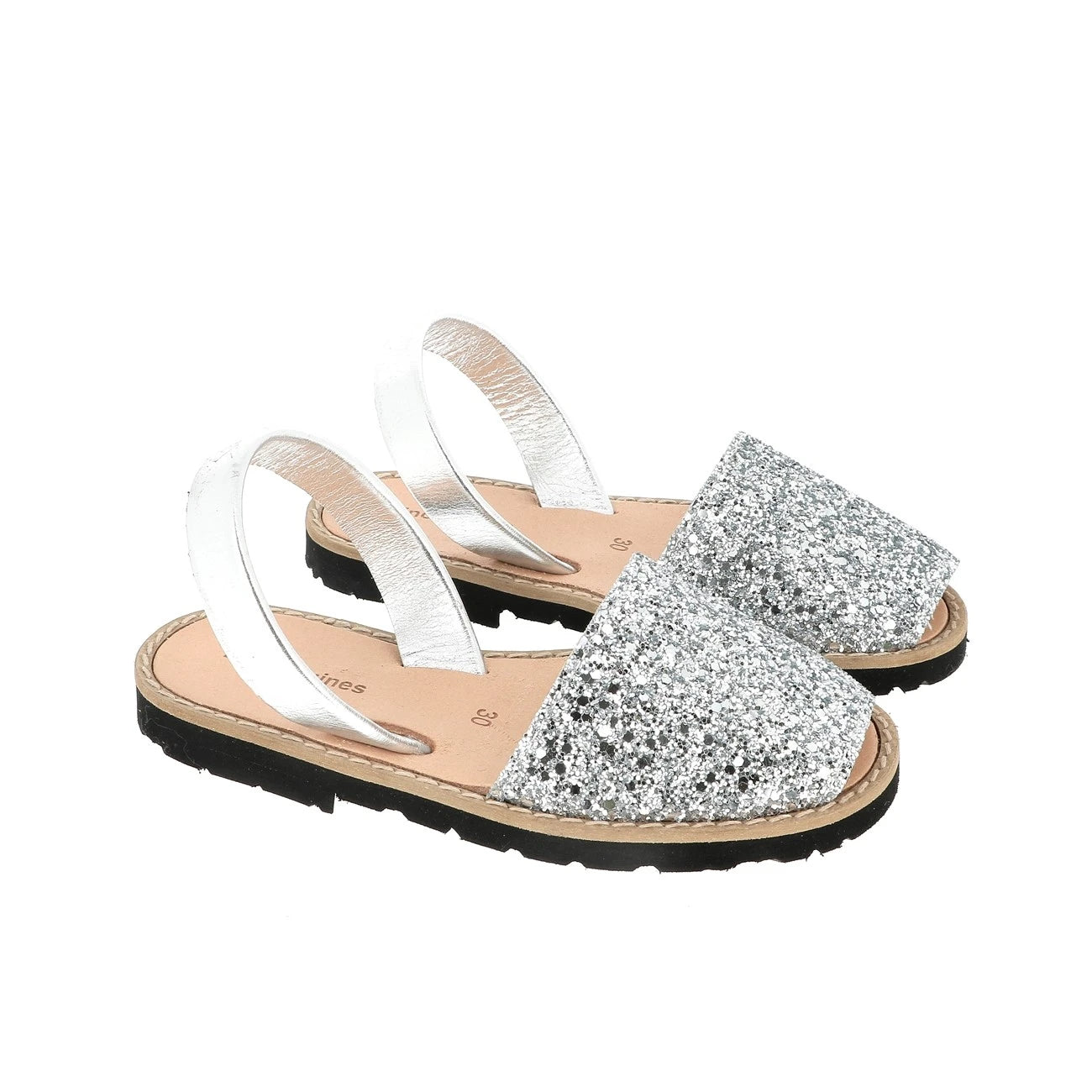 Avarca Paillettes Argent