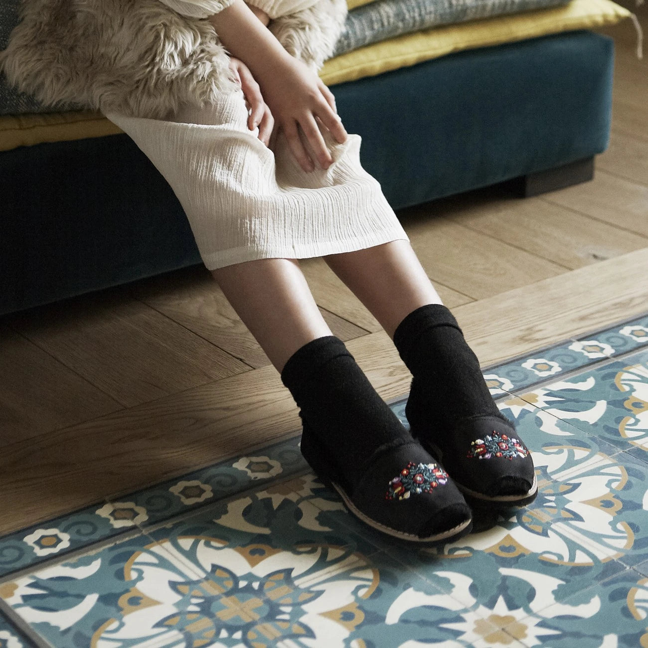 Avarca Broderie Nordique