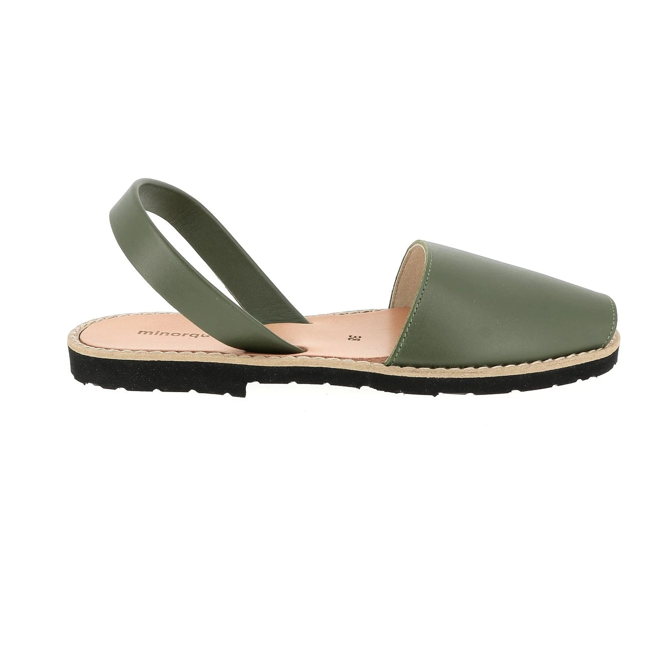 Avarca Cuir Army Homme