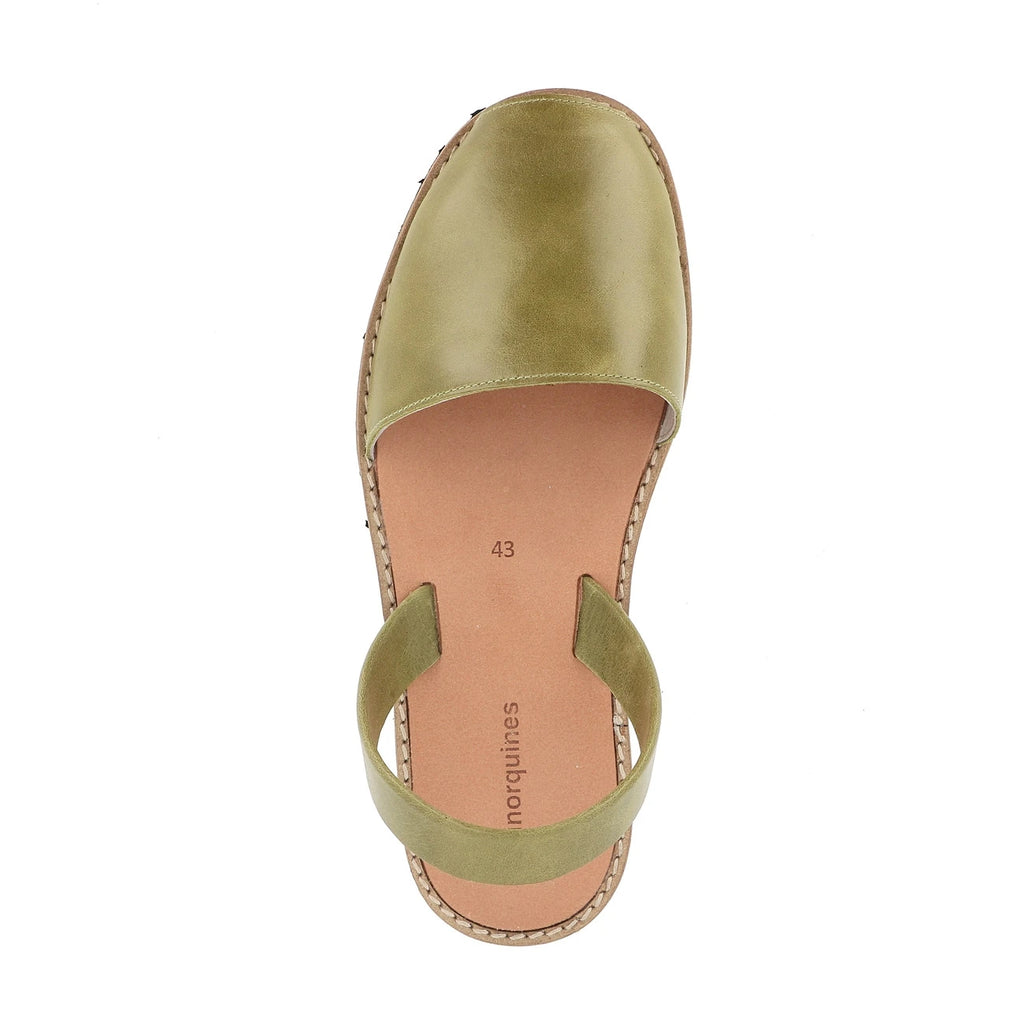 Avarca Cuir Vintage Manzana