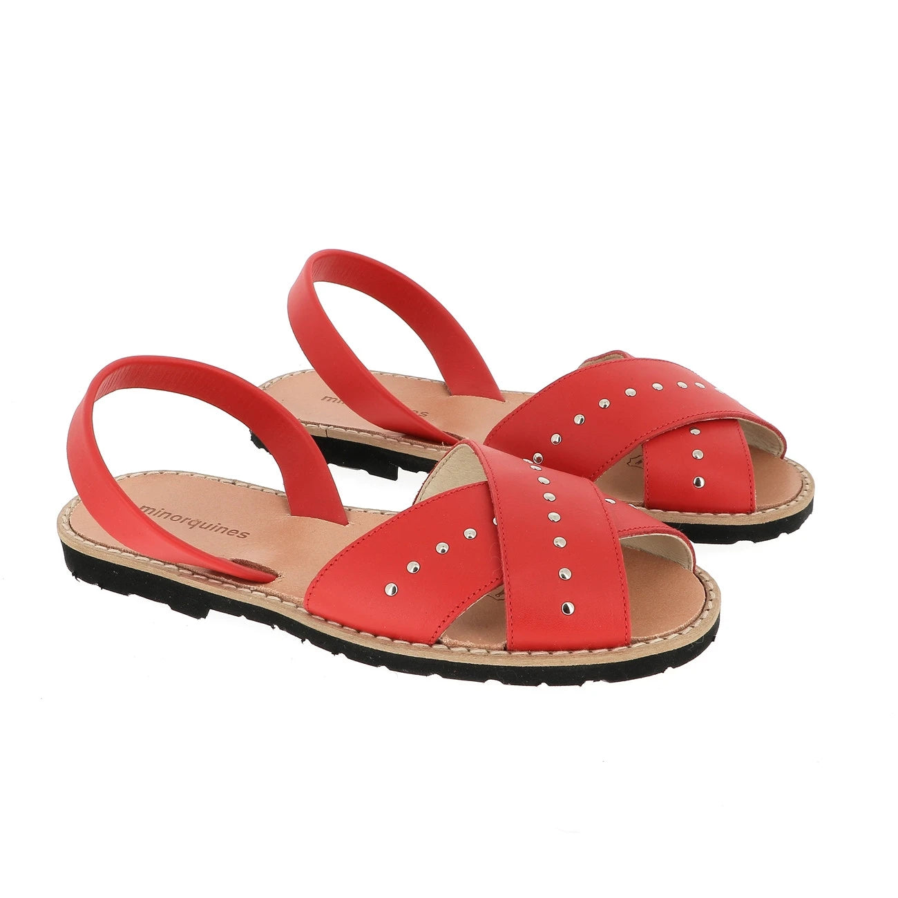 Avarca Rock Cuir Pomodoro