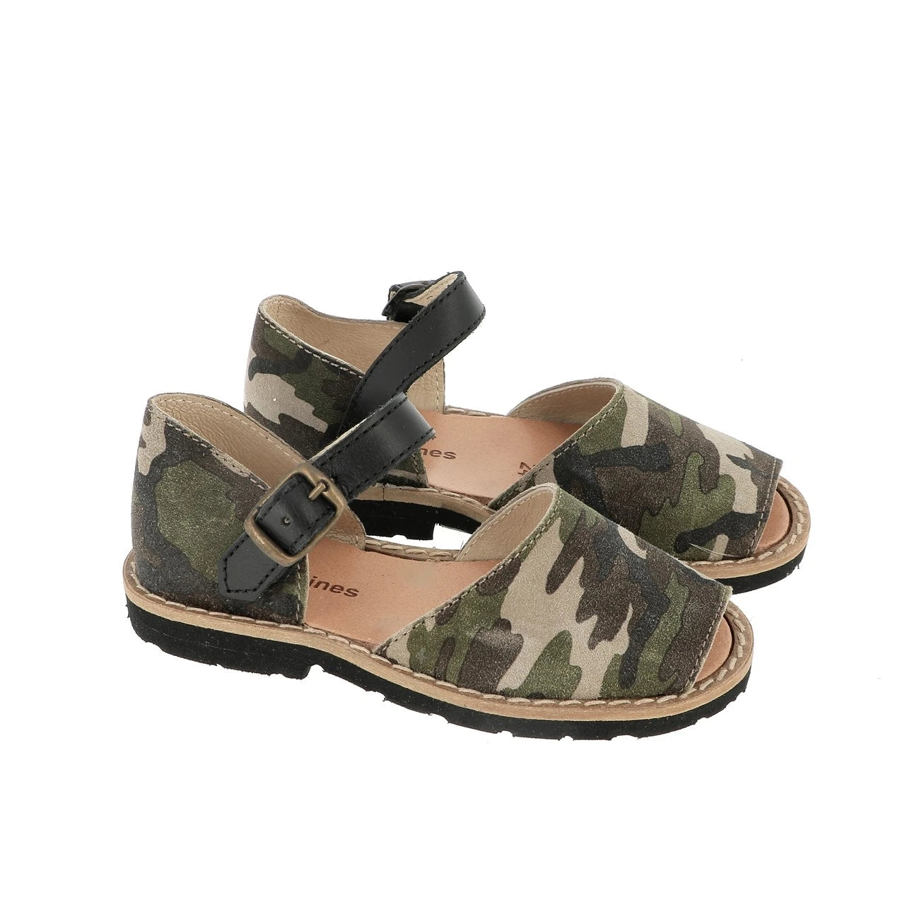 Frailera Bucle Cuero Camuflaje
