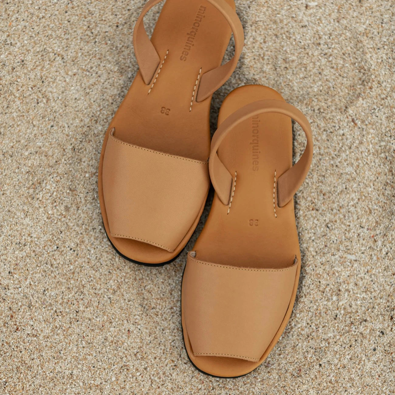 Avarca Platja Cuir Naturel