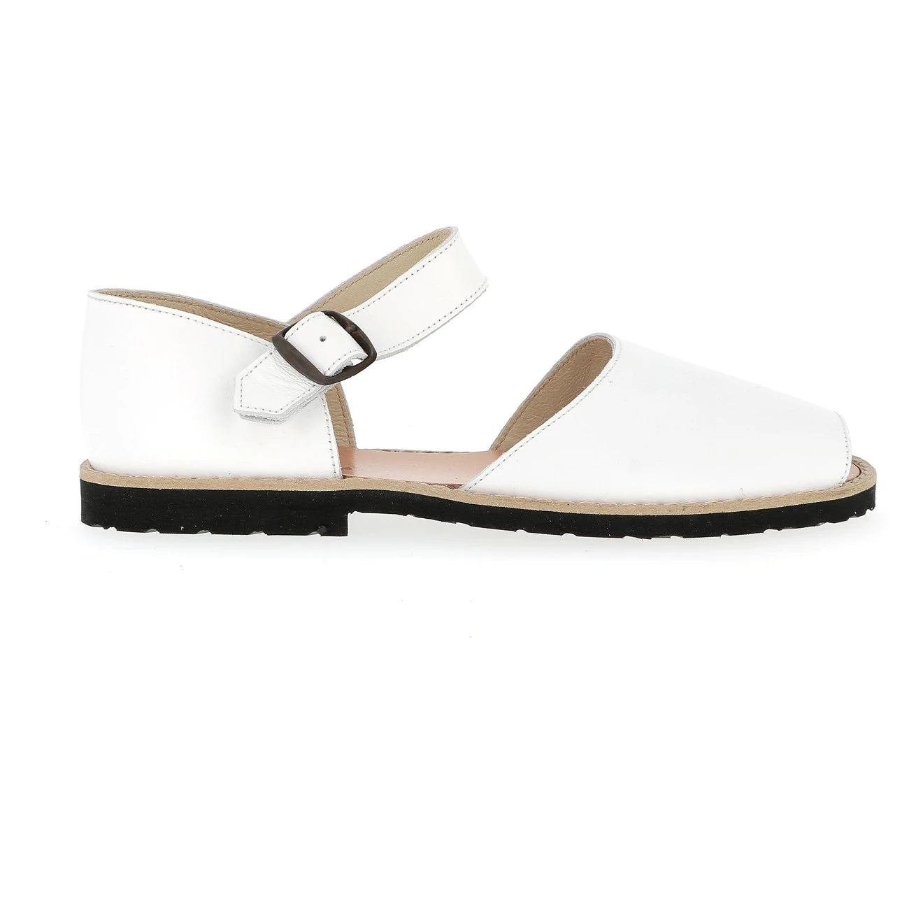 Frailera Boucle Cuir Blanco