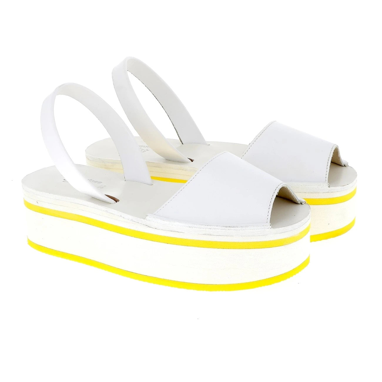 Avarca Creepers Tenis Rayado Amarillo