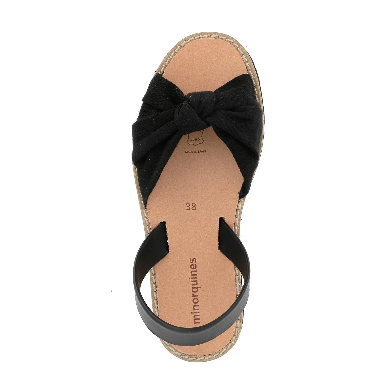 Avarca Bahia Tissu Negro