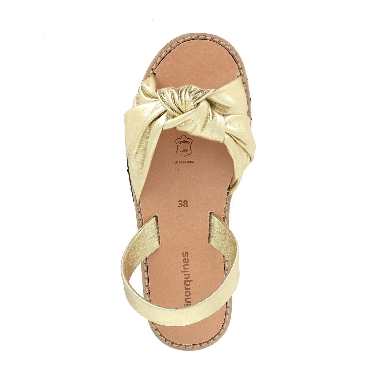 Avarca Bahia Métal Oro