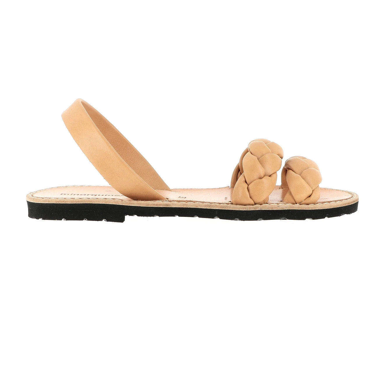 Avarca Cabrera Cuir Naturel