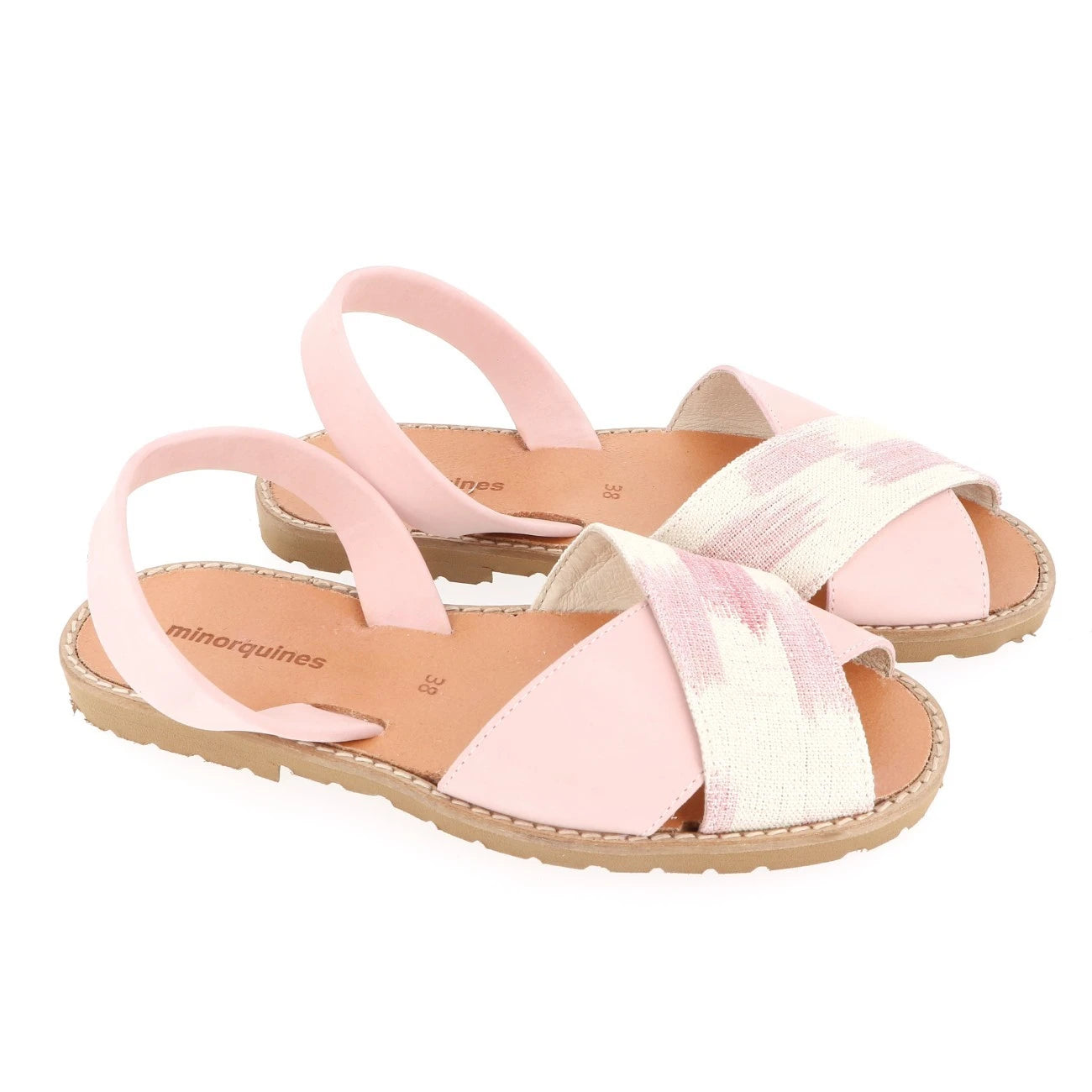 Avarca Cala Tela de Llengües Rosa