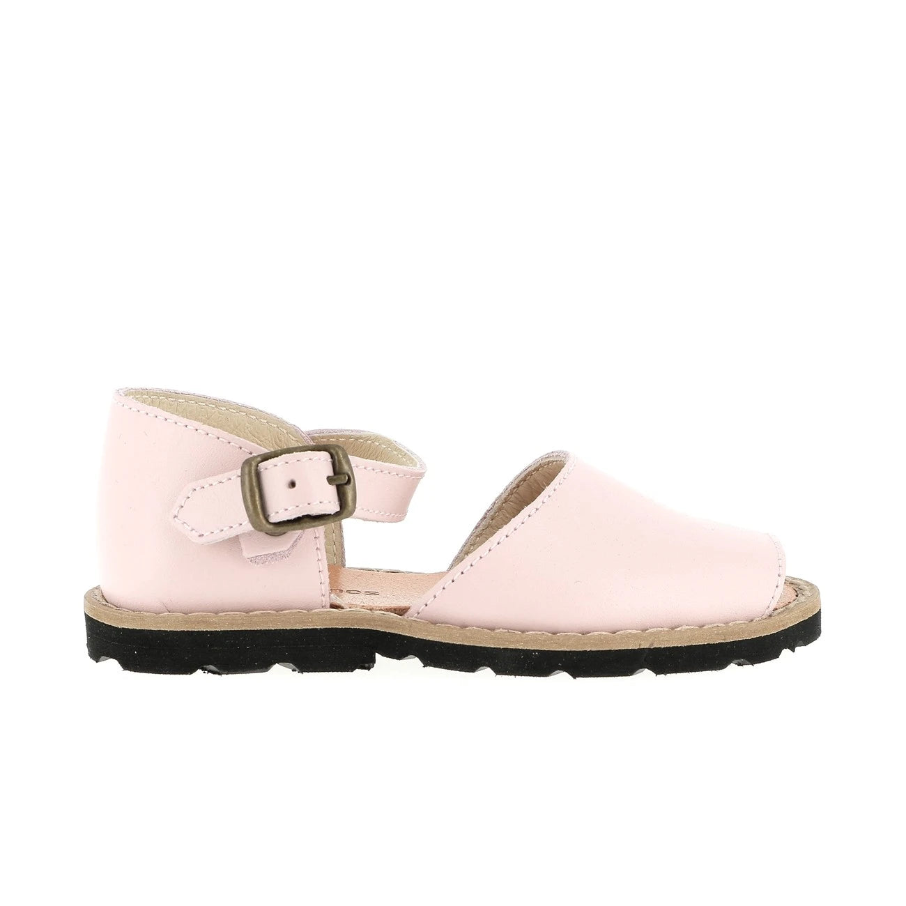 Frailera Bucle Cuero Rosa