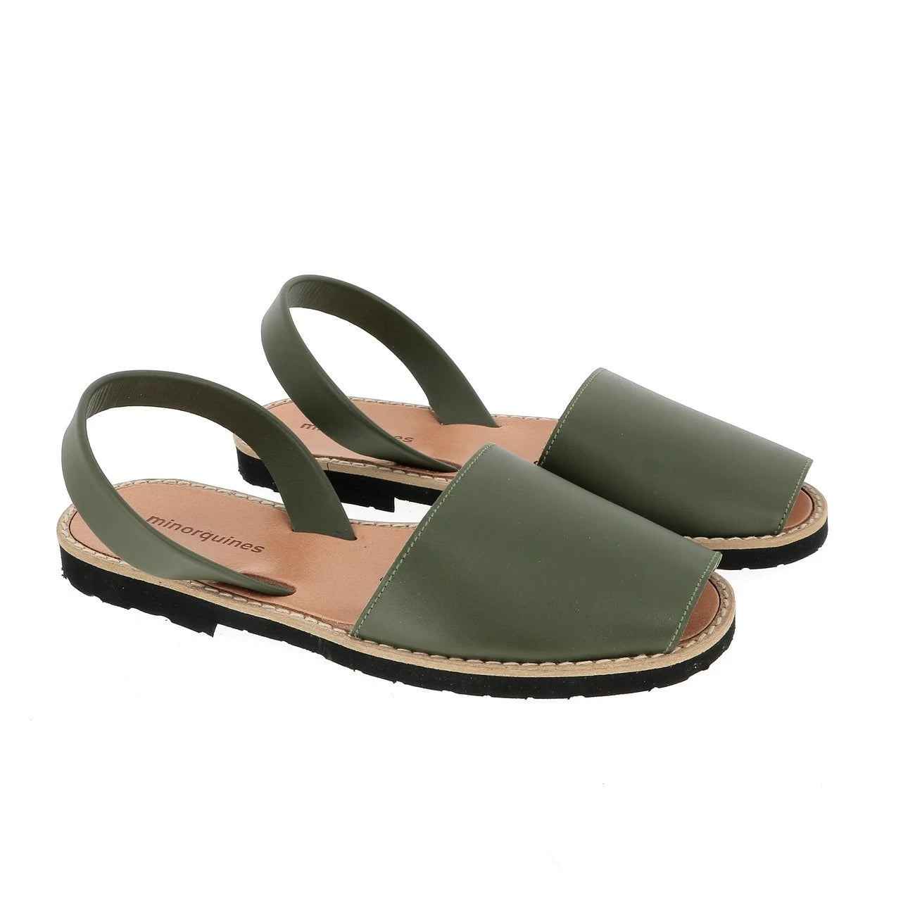 Avarca Cuir Army Homme