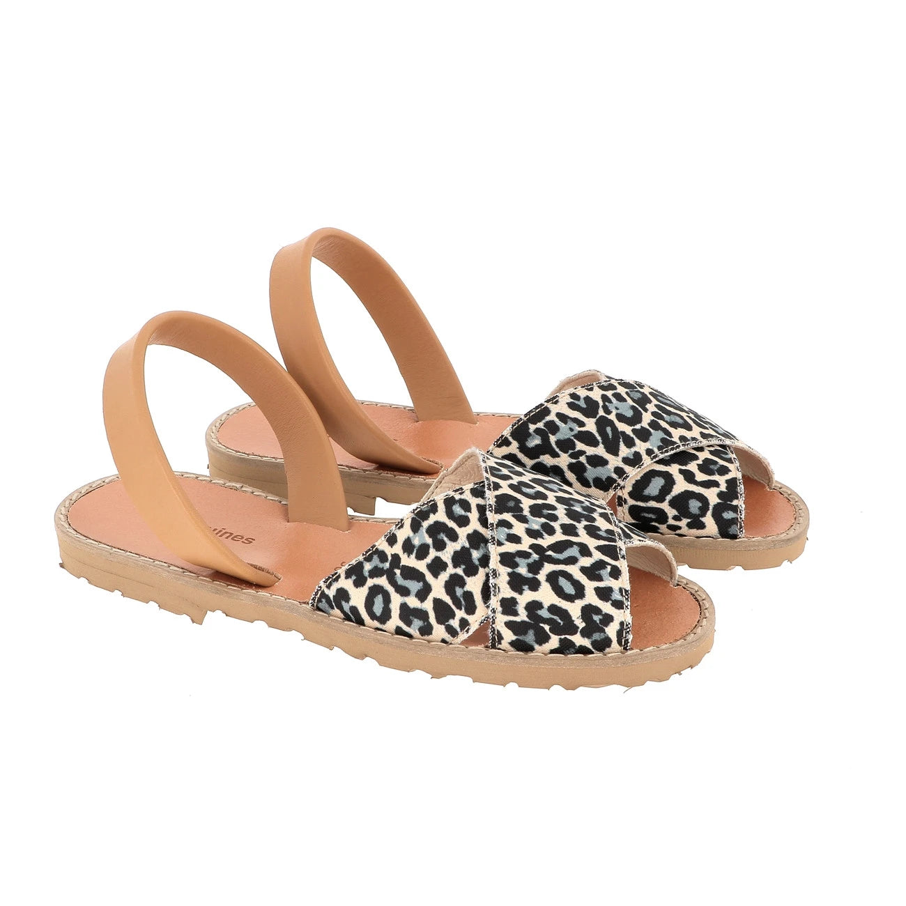 Avarca Cala Tissu Léopard