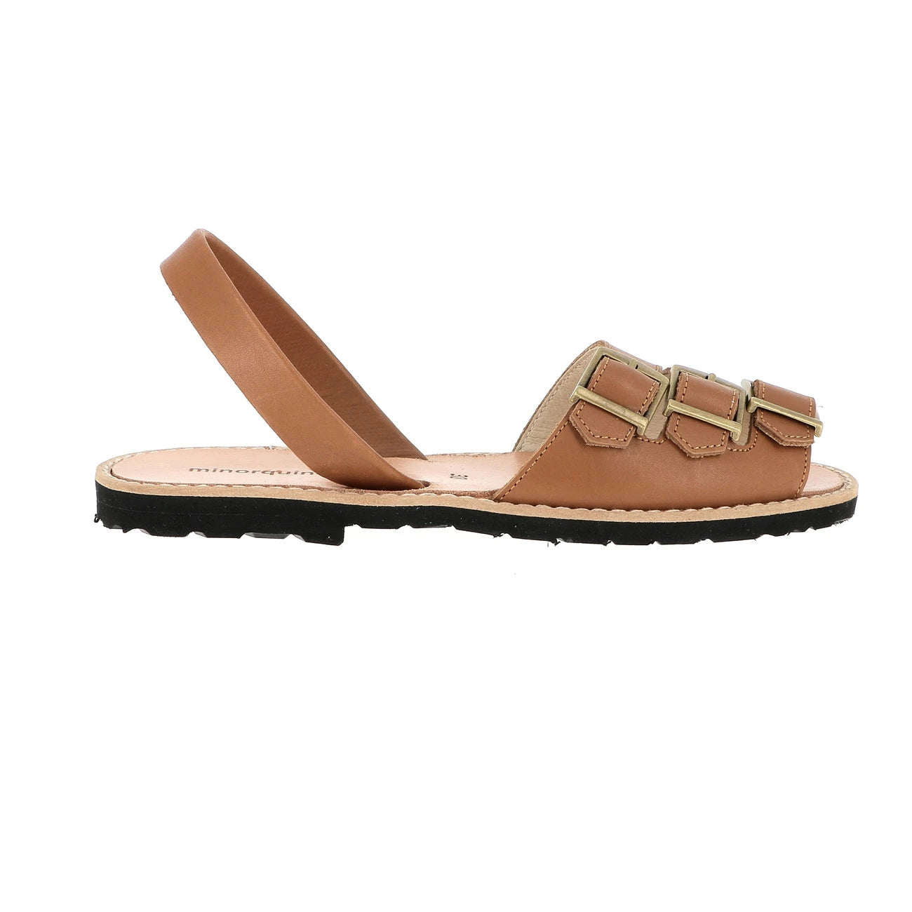 Avarca Zamora Cuir Cognac