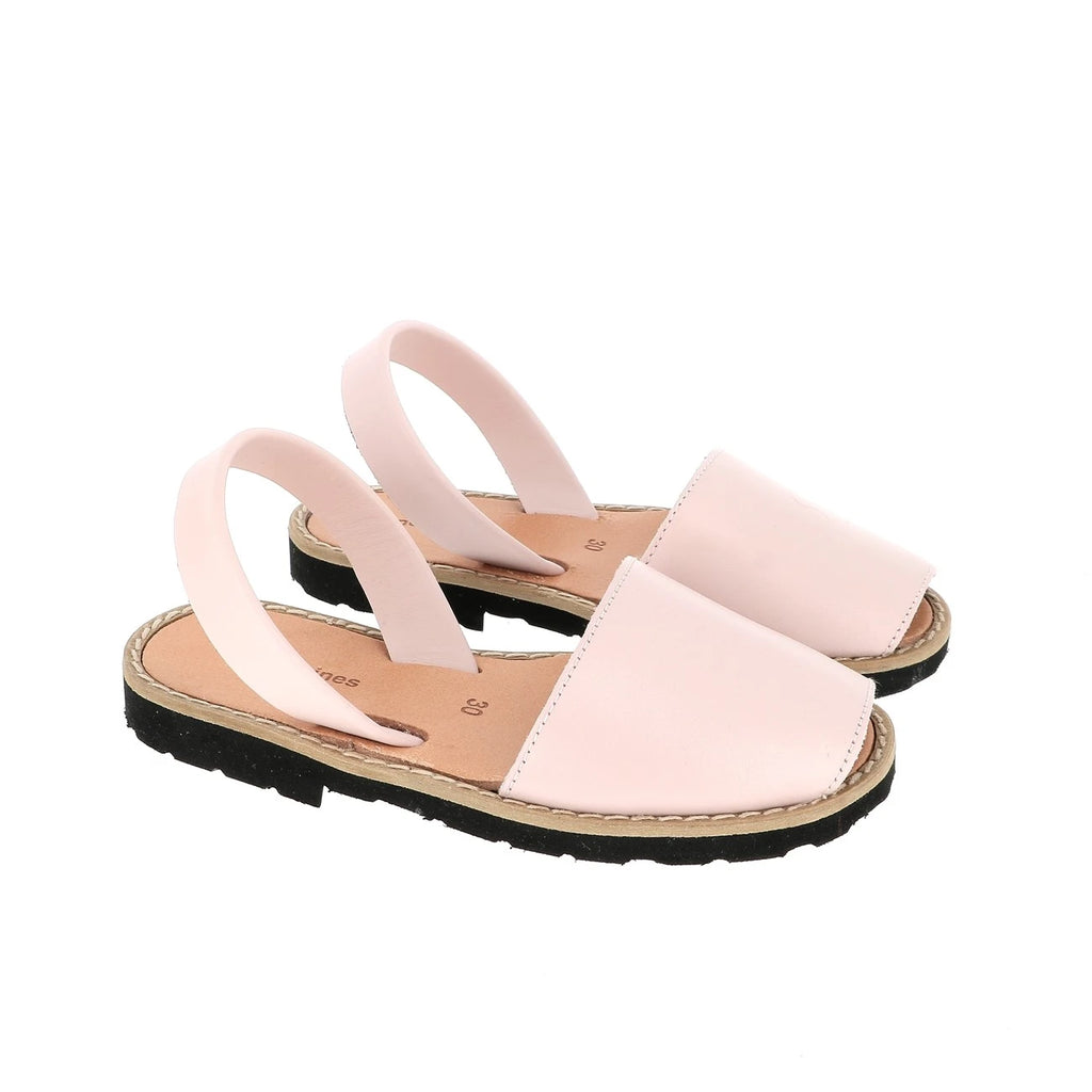 Avarca Cuero Rosa
