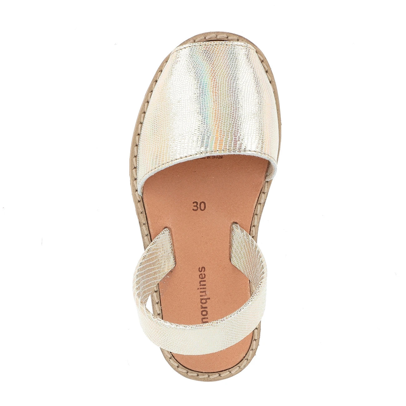 Avarca Métal Laser Platino