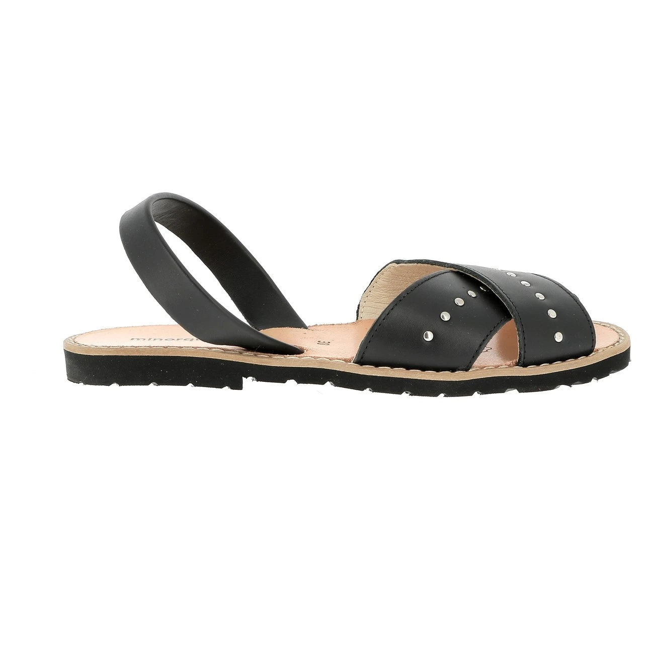 Avarca Rock Cuir Negro