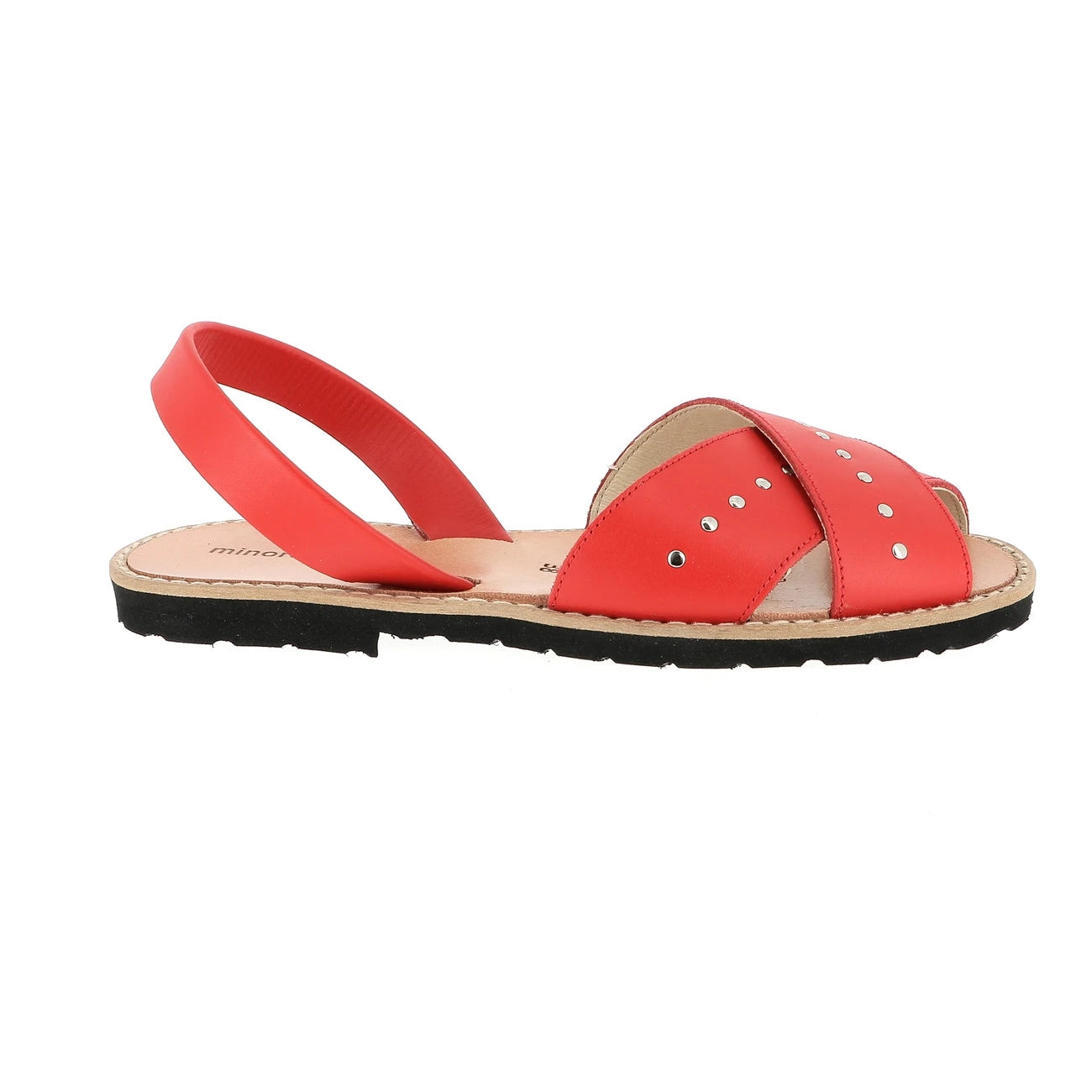 Avarca Rock Cuir Pomodoro