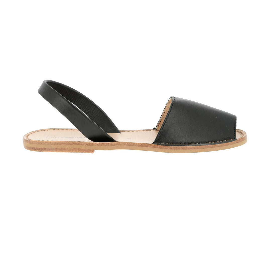 Avarca Neo Cuero Negro