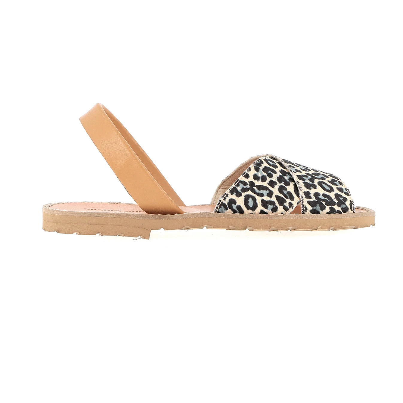 Avarca Cala Tissu Léopard