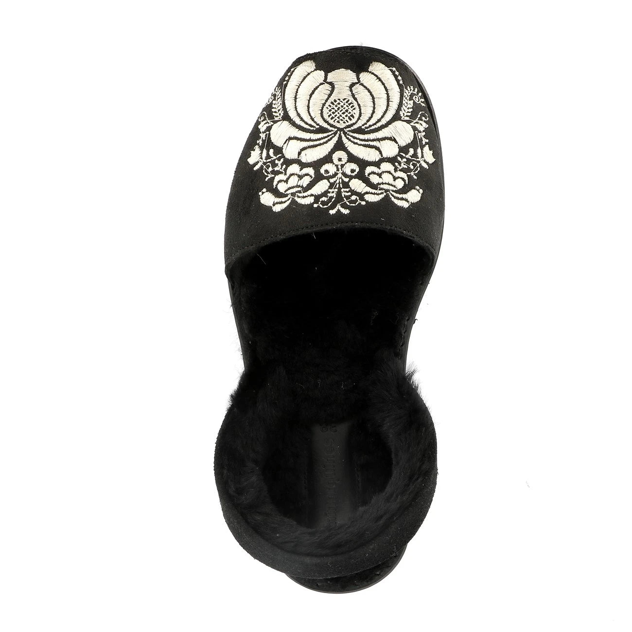 Avarca Broderie Tcheky Negro