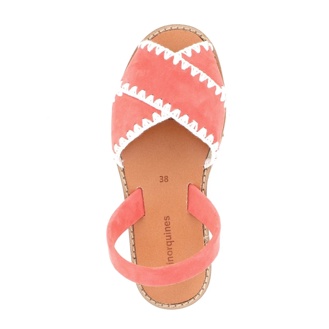 Avarca Cala Daim Java Blanco Ganchillo Blanco