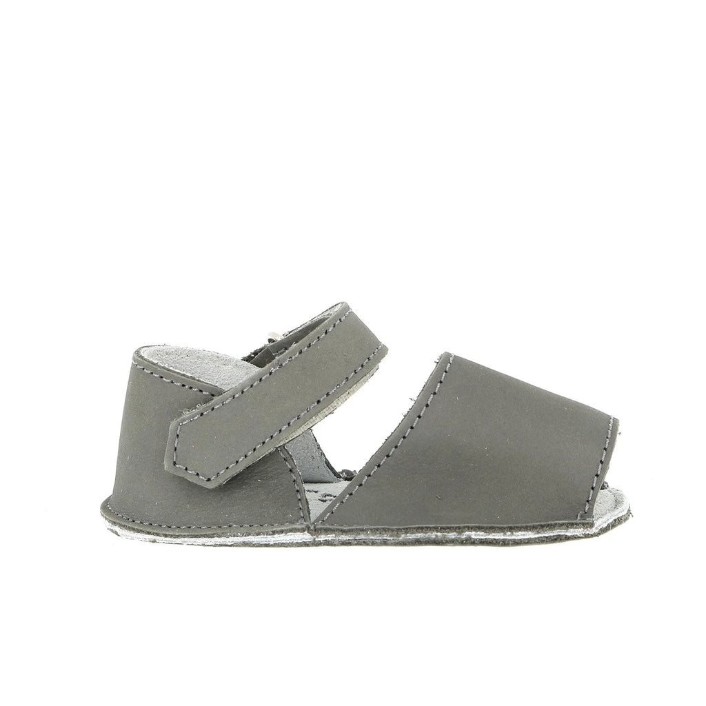 Frailera Bebé Nubuck Gris Oscuro