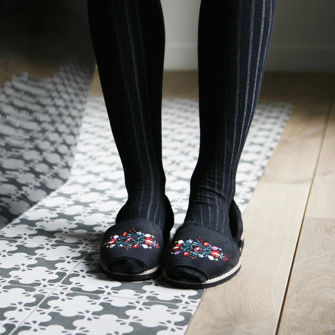 Avarca Broderie Nordique