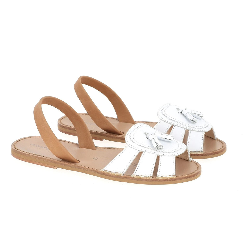 Avarca Neo 2 Cuero Blanco