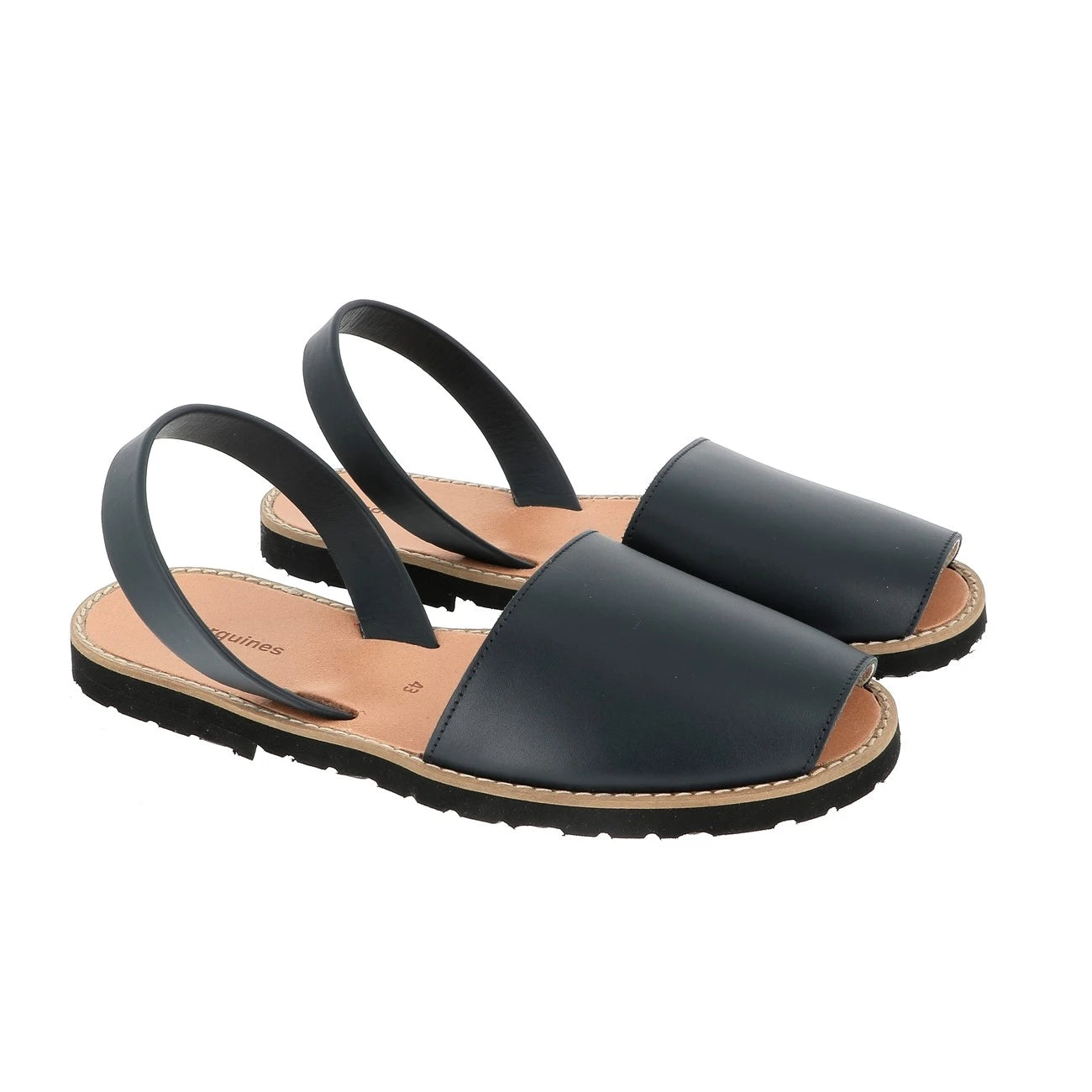 Avarca Cuir Azul Marinero Homme