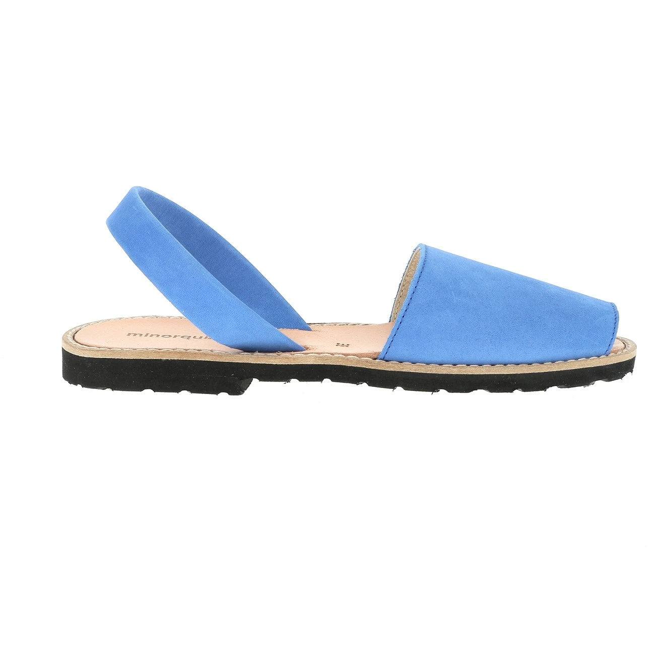 Avarca Nubuck Bleu Océan