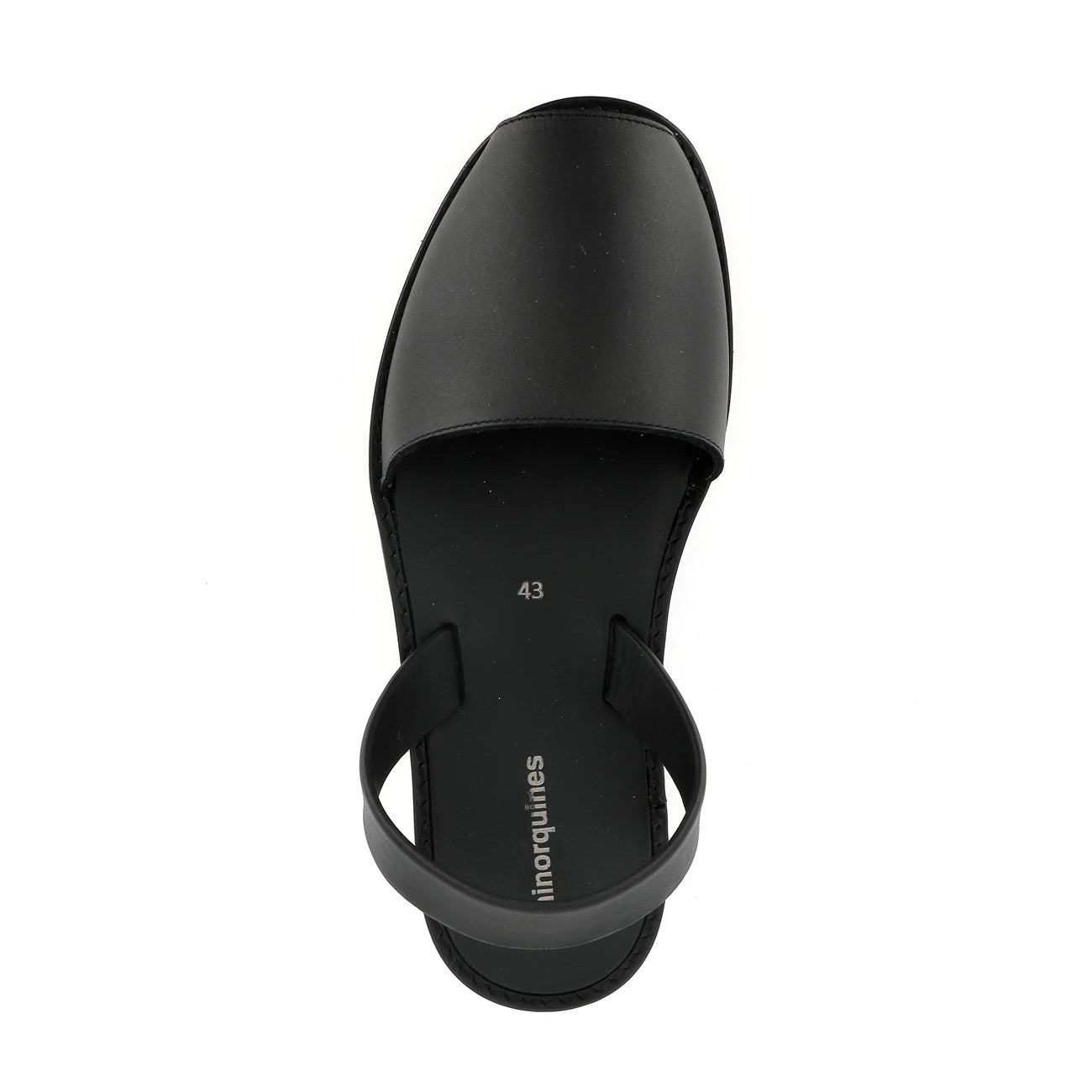 Avarca Cuir Negro (tout Negro) Homme